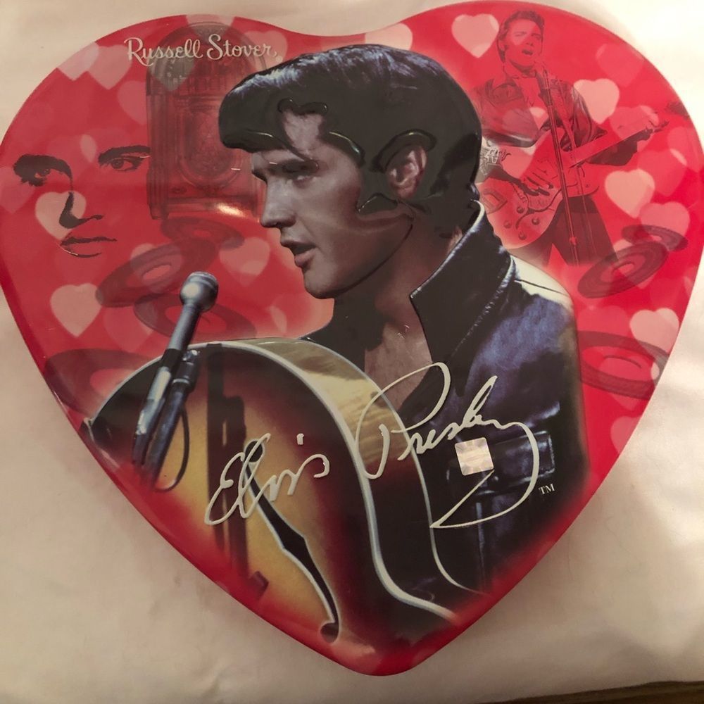 Collectable Elvis Presley tin